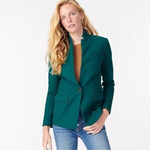 NWT JCrew Regent Blazer size 4 spruce